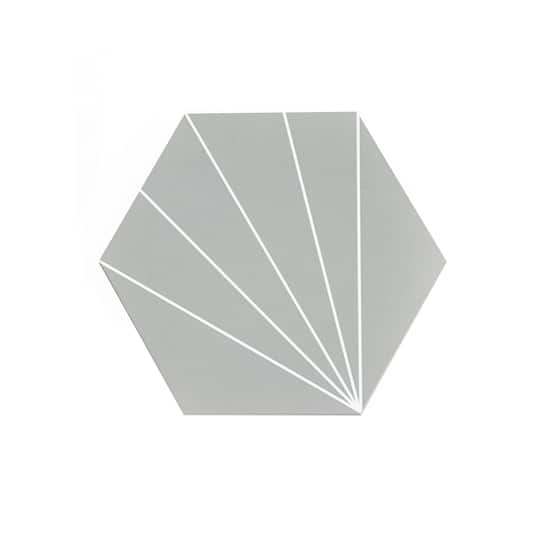 FloorPops Vers Peel & Stick Hexagon Floor Tiles